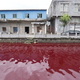 Illustration for article titled What Turned This River in China into a Blood-Red Mess?